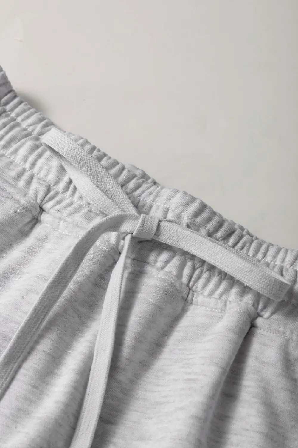French Terry Drawstring Mini Skort with Pockets