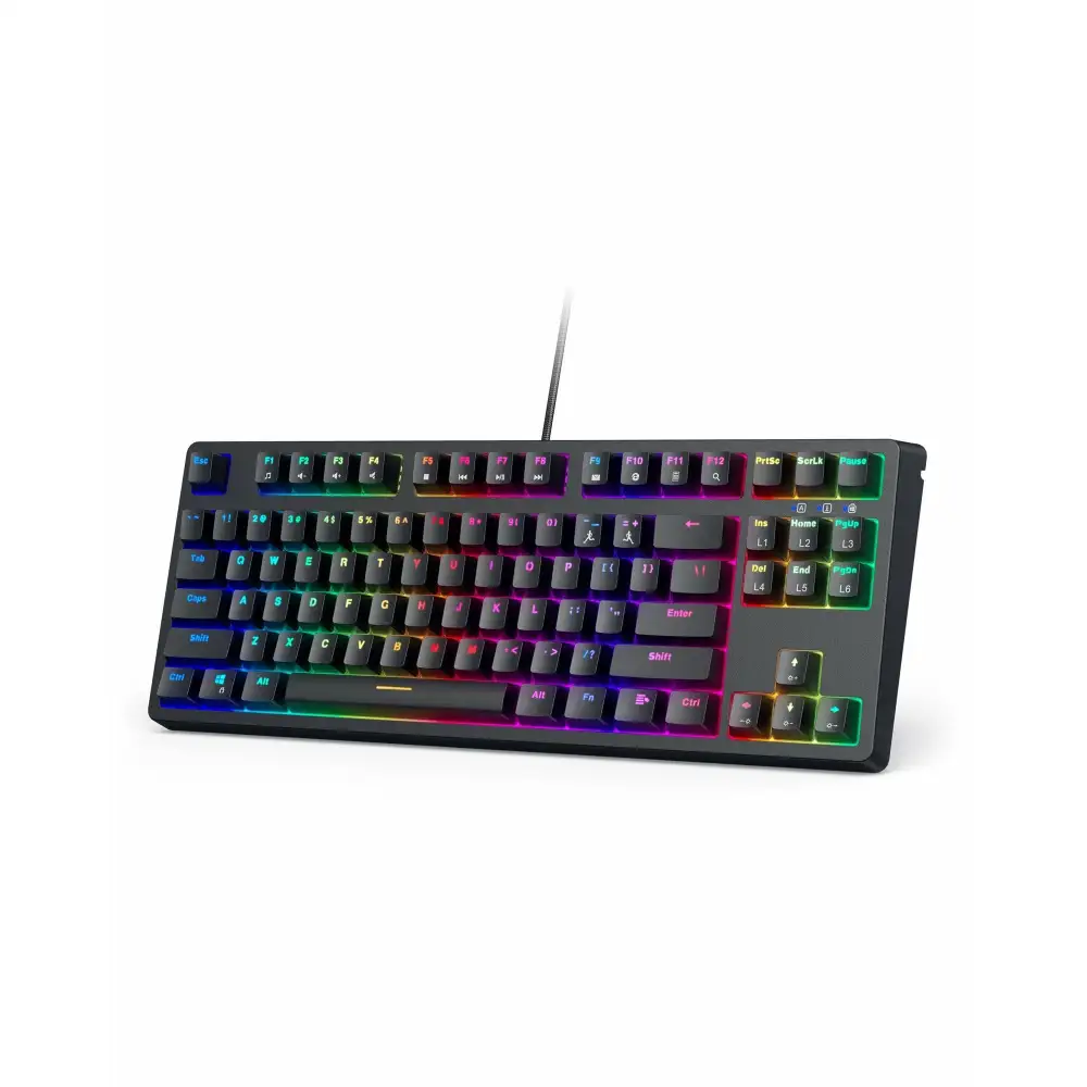 AUKEY KMG14 Mechanical Keyboard Compact 87Key with Gaming Software