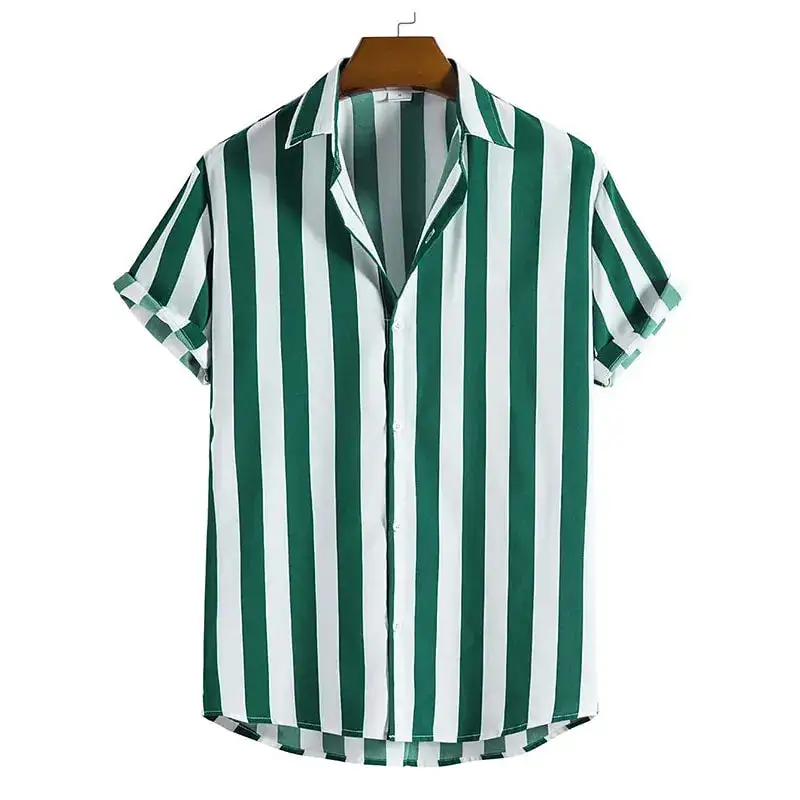 Linen Blend Camp Shirt