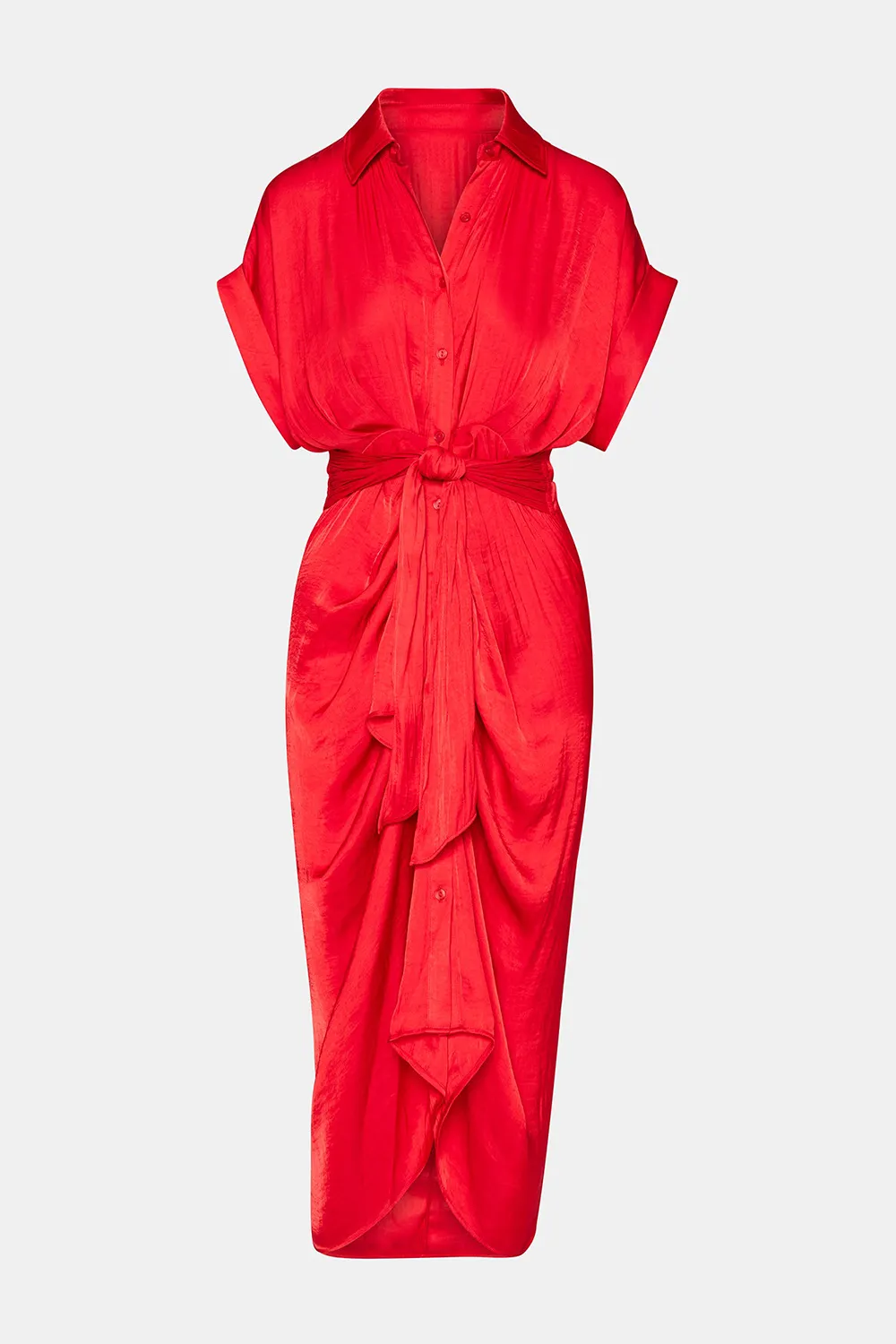 SHORT SLEEVE DRESS PEACH