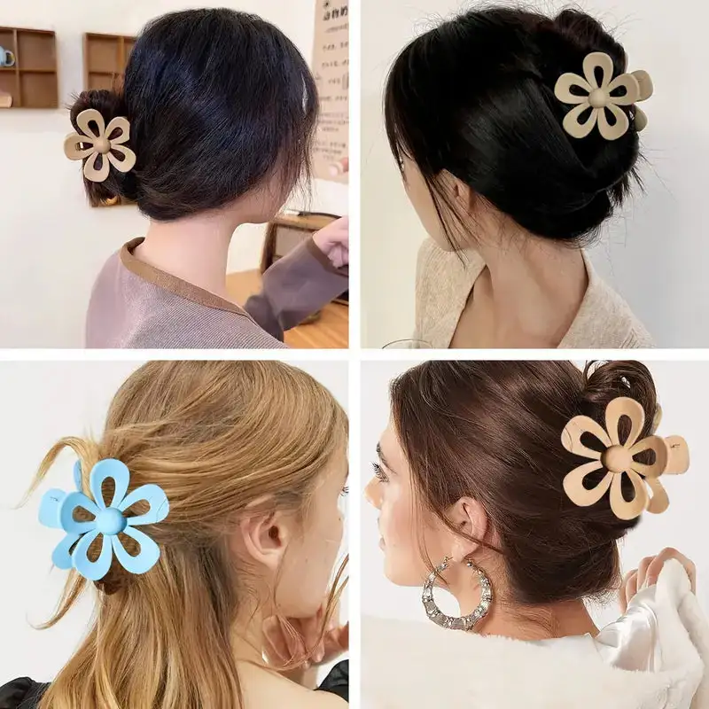 Floral Claw Clip