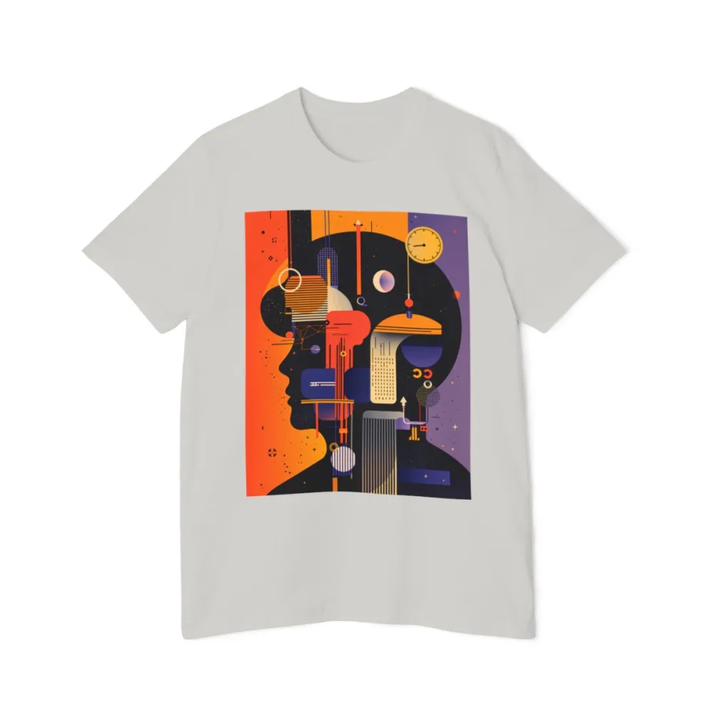 Abstract Gallery Graphic T Shirt