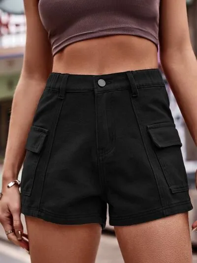 Laid Back Clean Pocket Detail Shorts