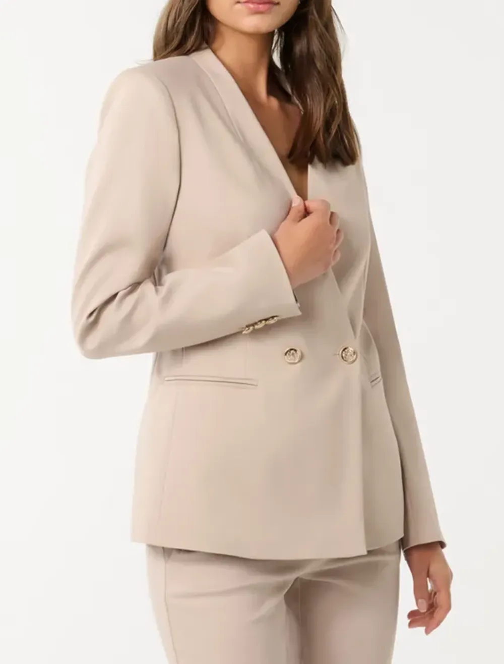 Double-Breasted Blazer