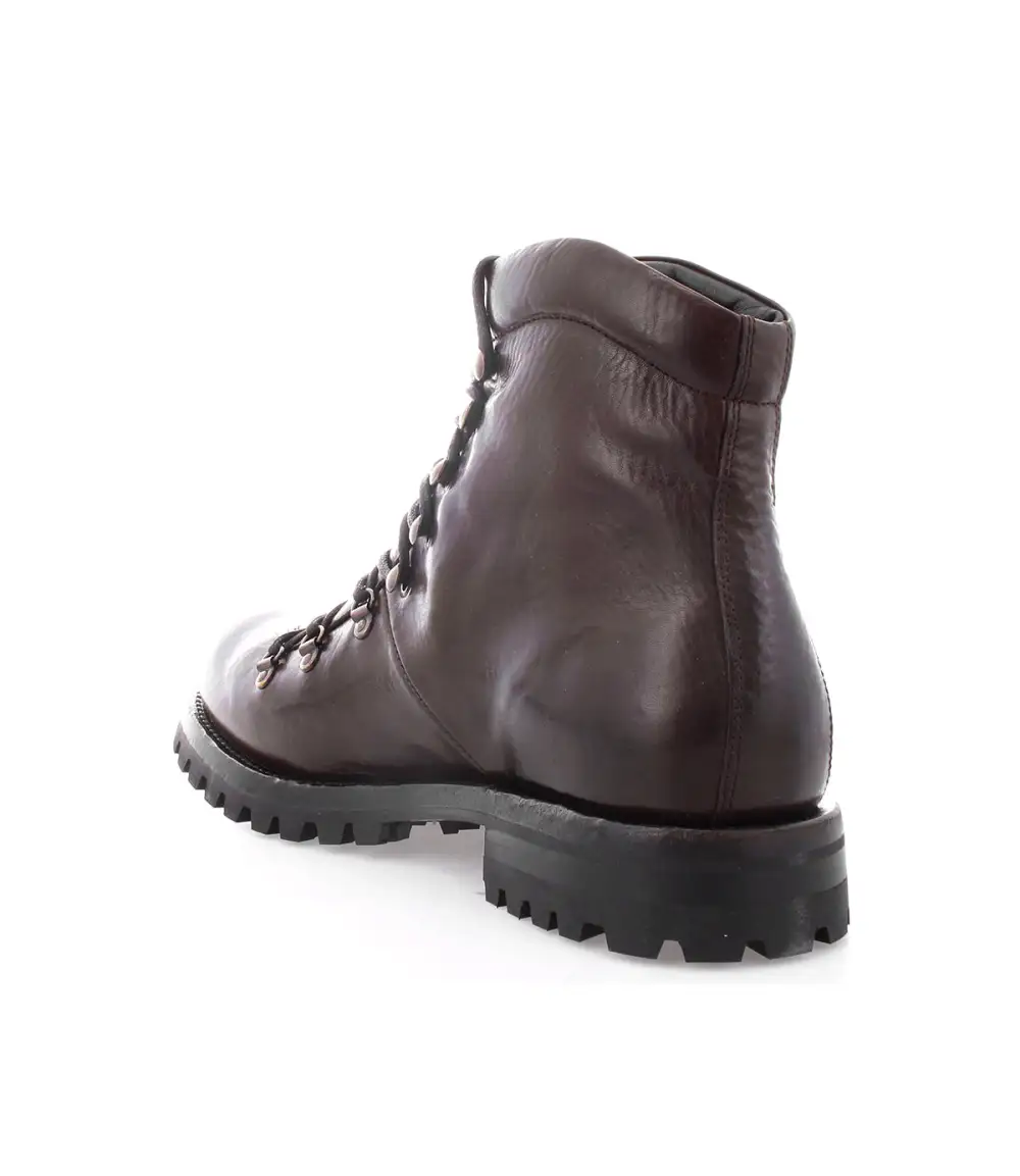 Lace-Up Rubber-Sole Combat Boots