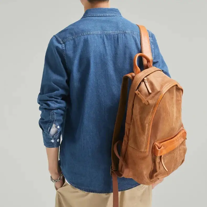 Washed Denim Western Shirt