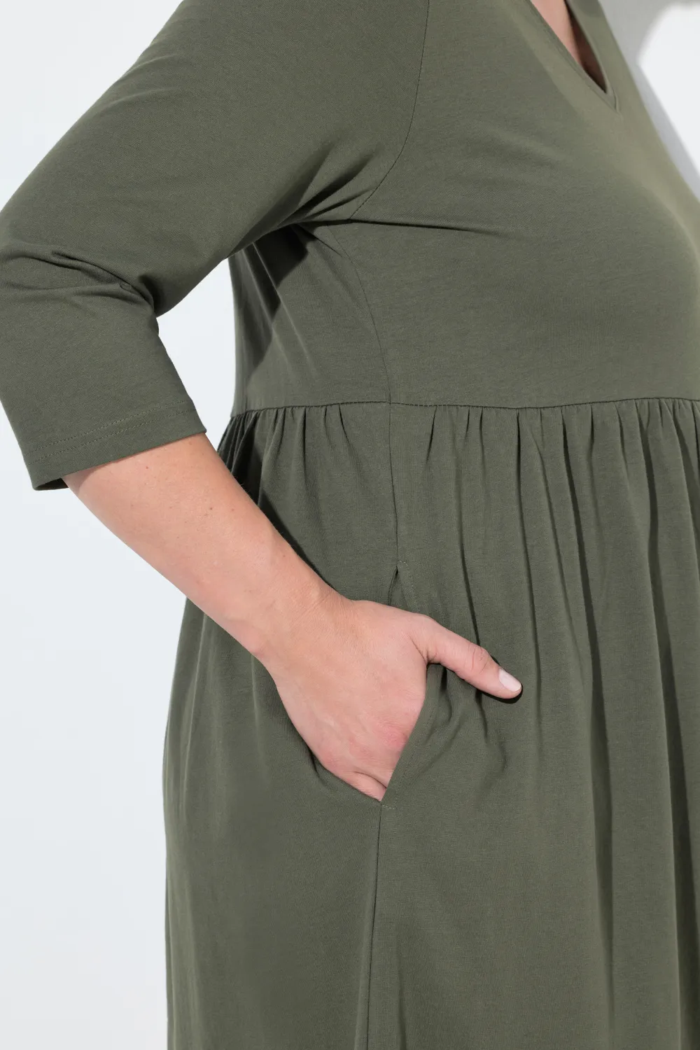 A-Line Pure Cotton Knitted Skirt