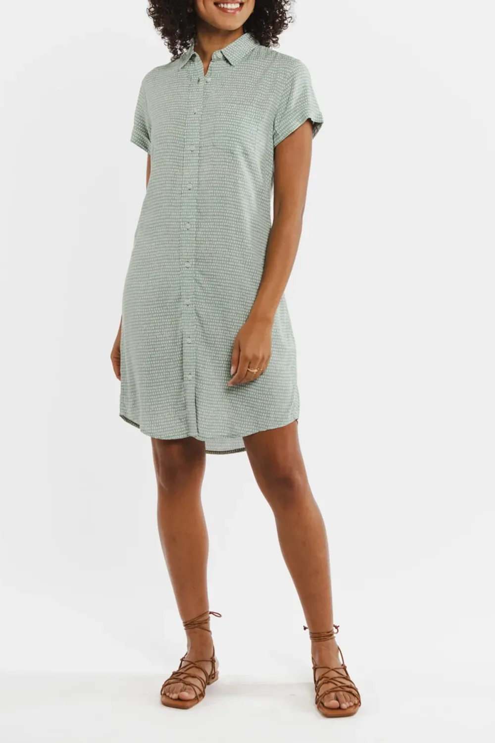 The Loren Shirt Dress