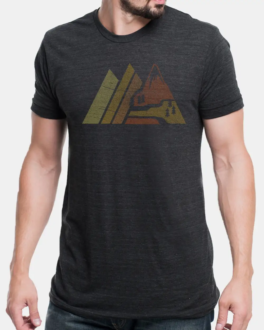 Retro Mountain Graphic Tee