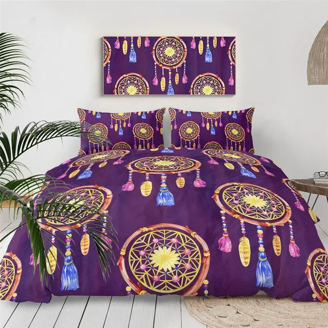 Moon Dream-Catcher Duvet Cover Set