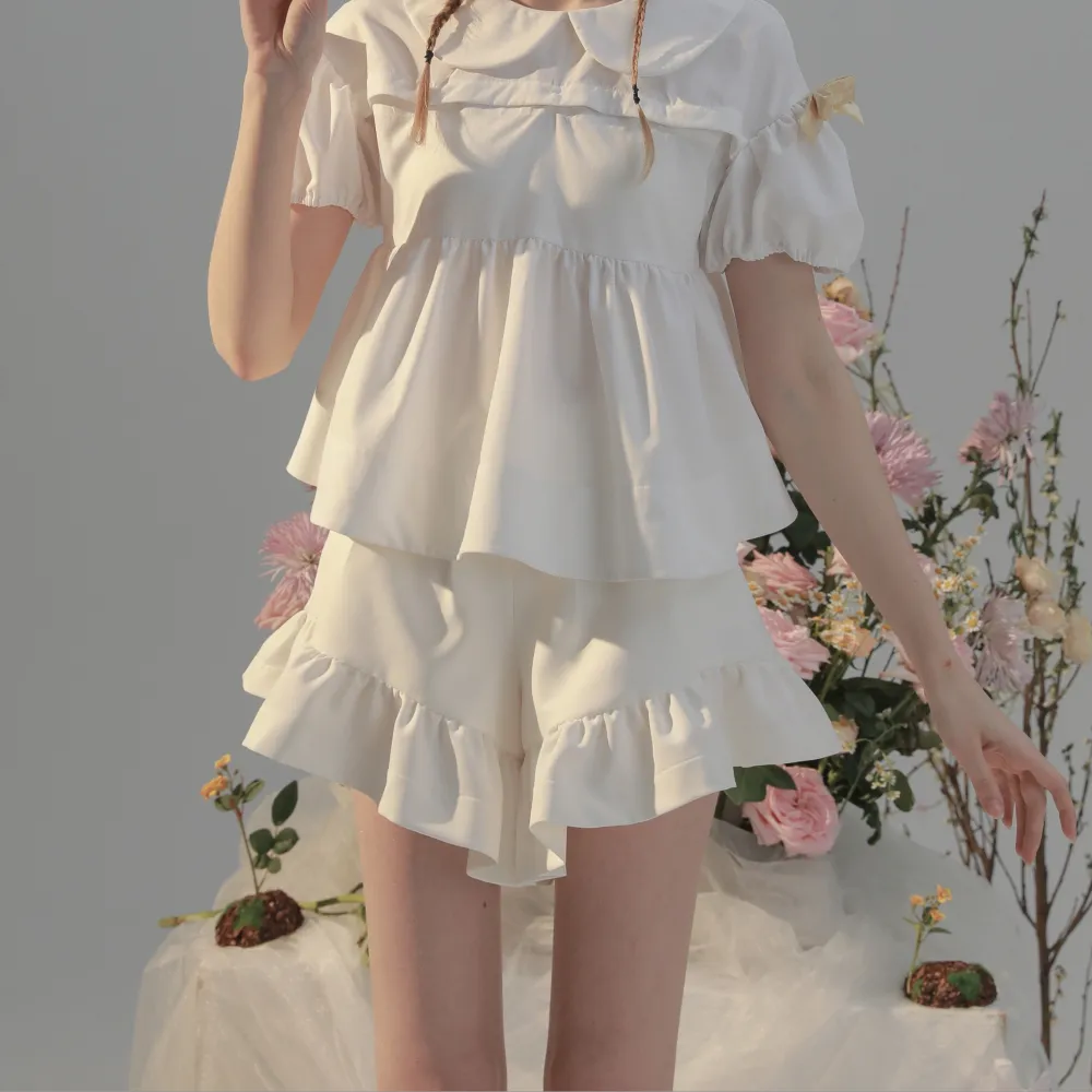 Everyday Casual Polyester Shorts