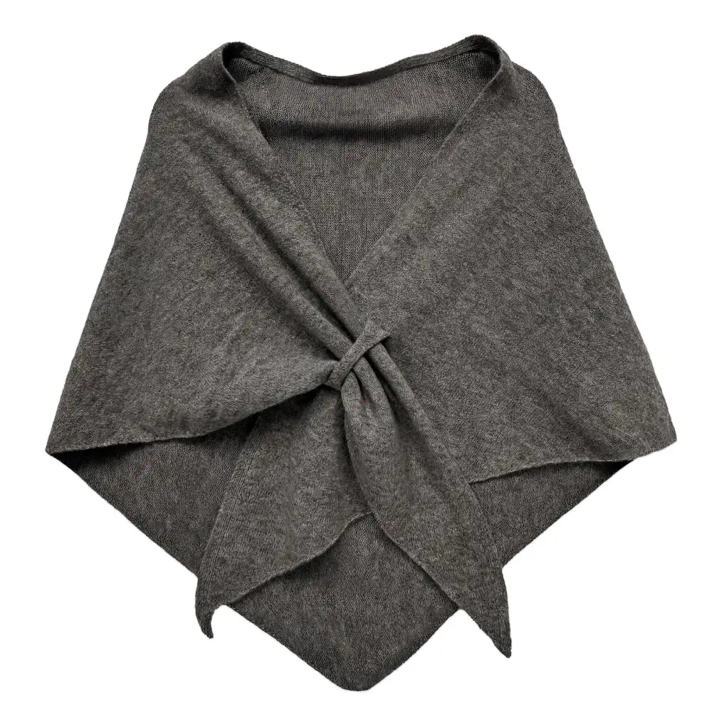 2026 Spring/Fall Faux Cashmere Lazy Style Multi-Color Loose Shawl for Women Warm Triangle Scarf Cape Layering Outerwear