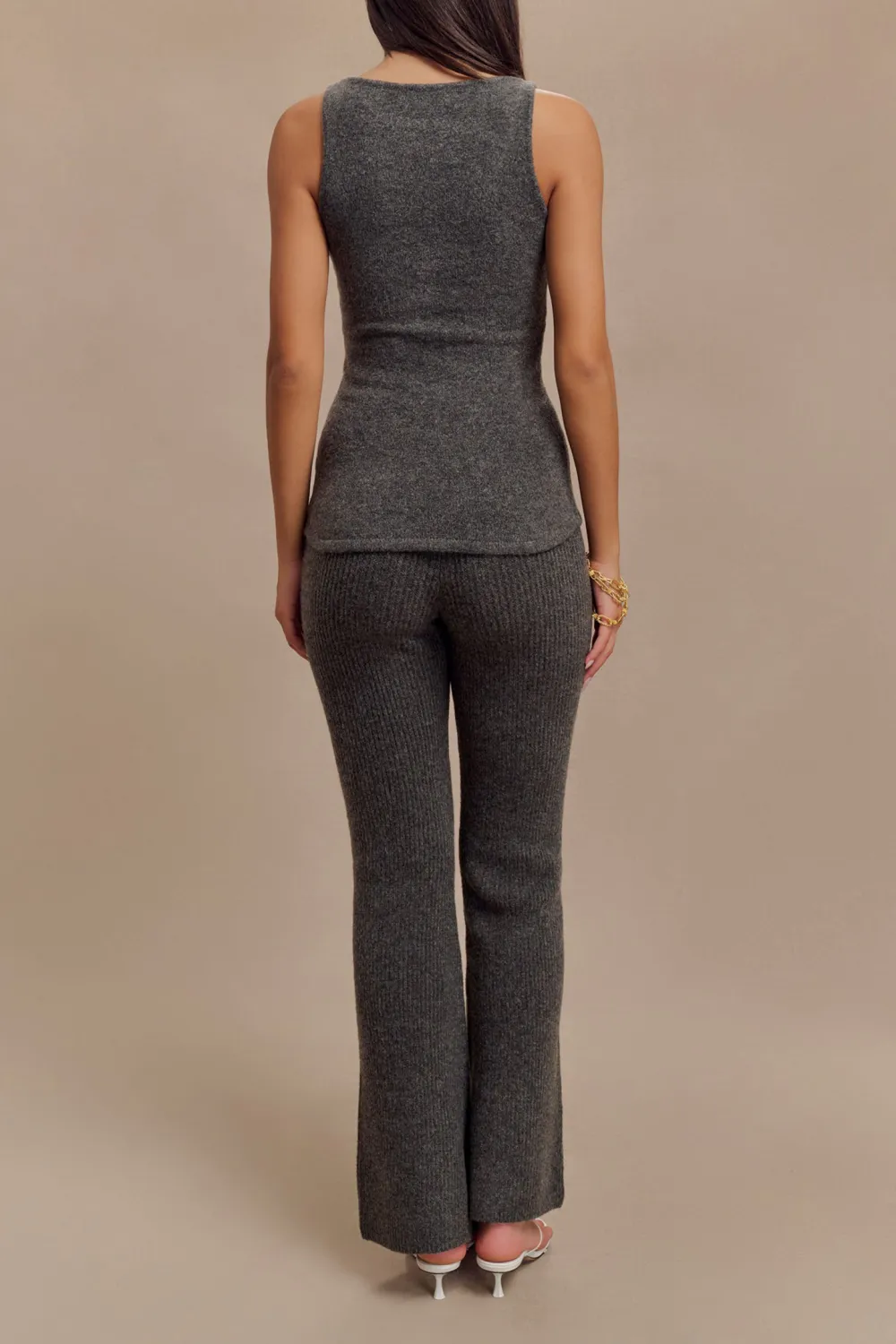 Straight Leg Knit Pant