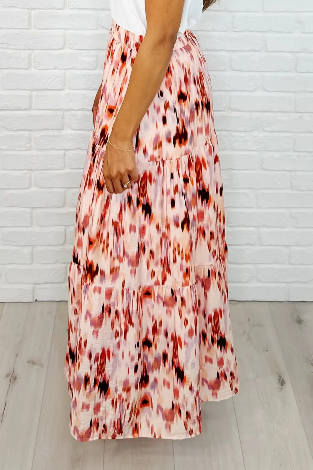 Words Fail Maxi Skirt