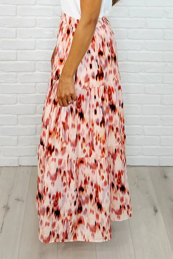 Words Fail Maxi Skirt