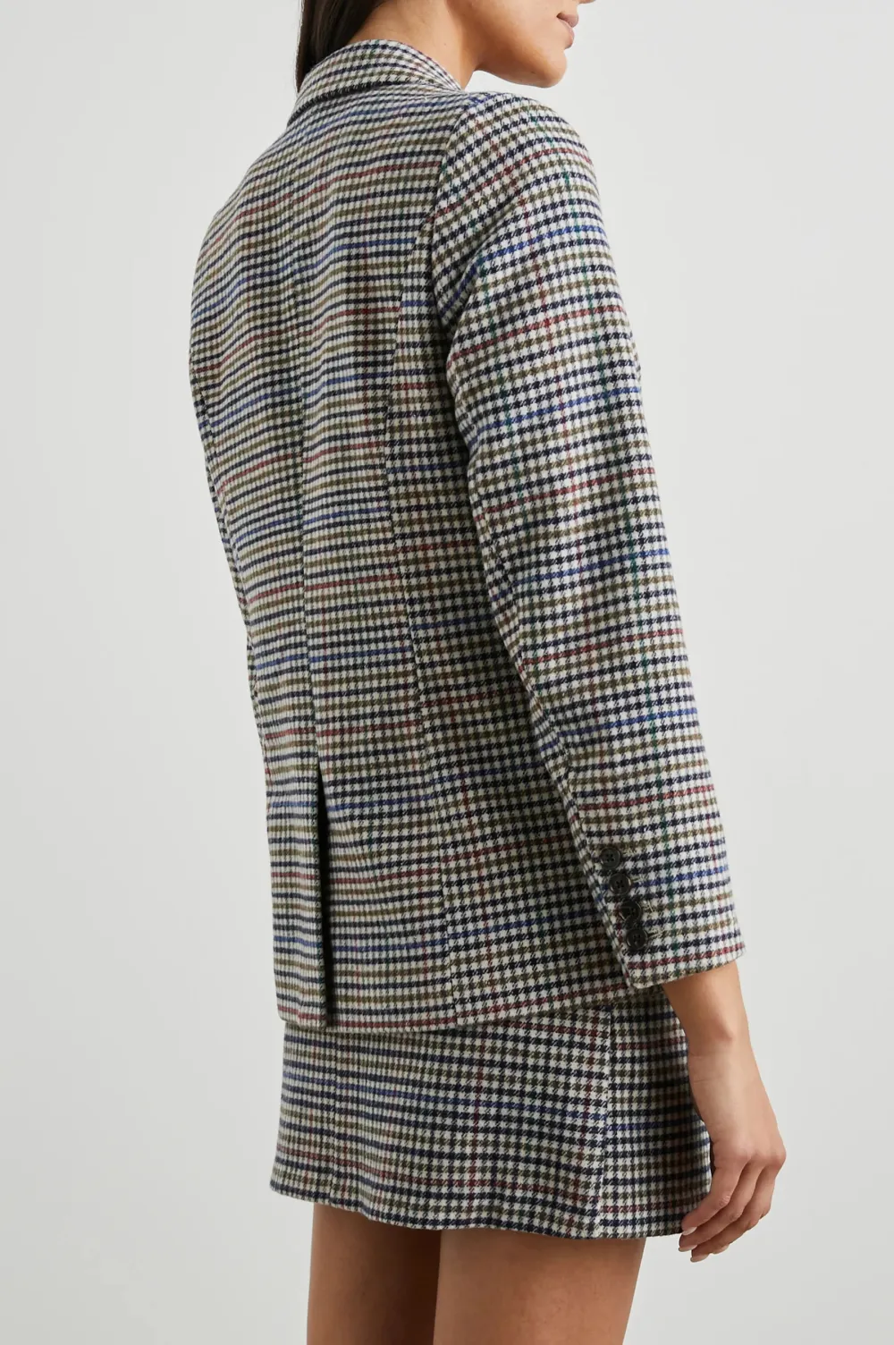 Coarse-Napped Pattern Business Casual Suit