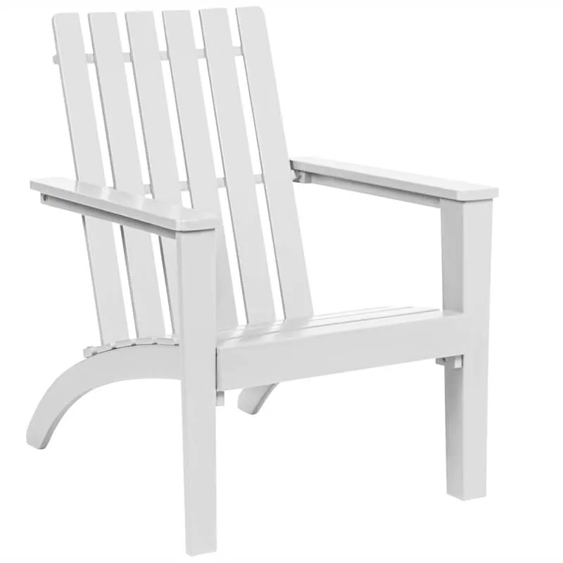 Outdoor Patio Acacia Wood Adirondack Lounge Chair