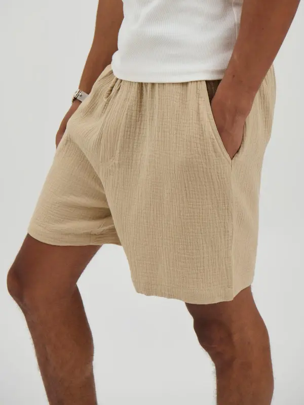 Casual And Comfortable Sand Shorts