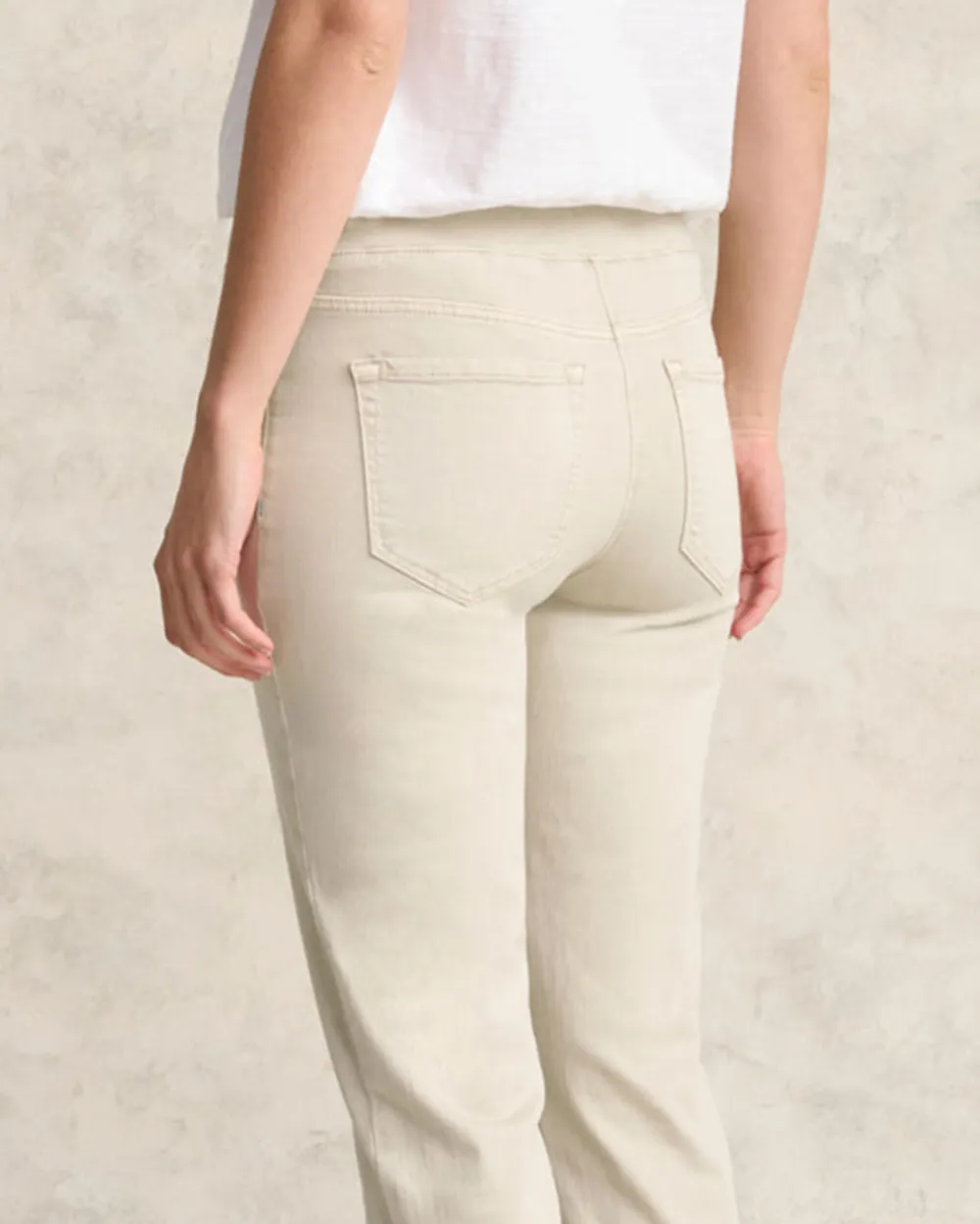 Bengajean 3/4 Slim Leg - White