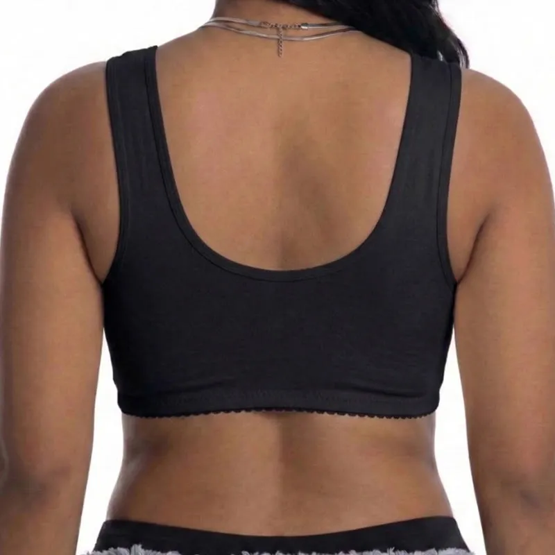 Lace Front Closure Wireless Bra