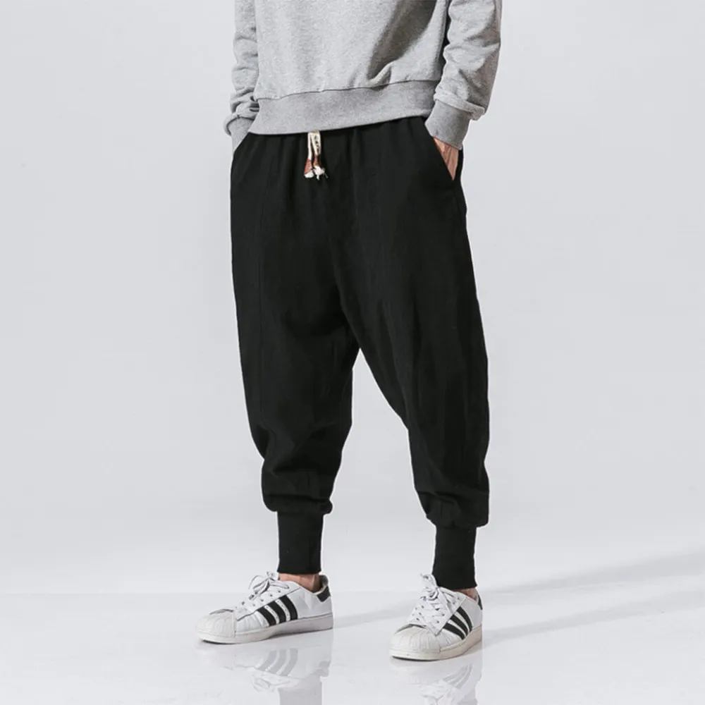 Relaxed Tapered Harem Pants