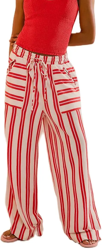 Weekend Roomy Easy Waist Casual Pants