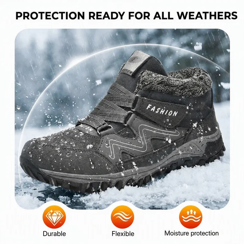 🔥Unisex Warm Winter Outdoor Ankle Boots