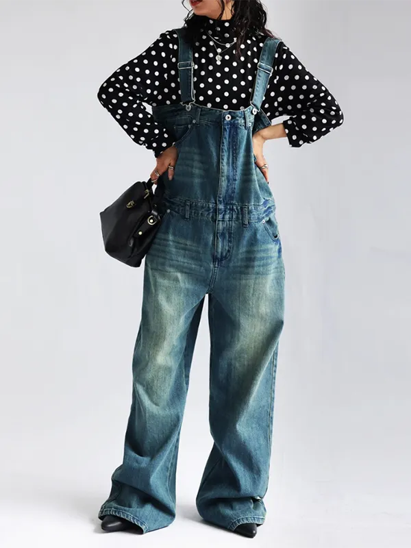 Long Sleeve Relaxed Polka Dot Draped Collar T-Shirt