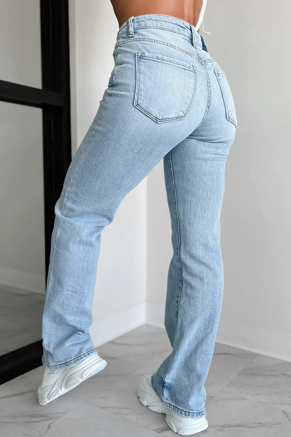 High Rise Flare Vervet Jeans