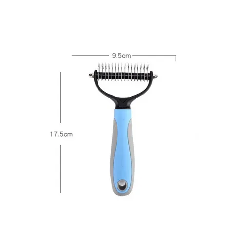 Knotting and knotting pet specific grooming tool