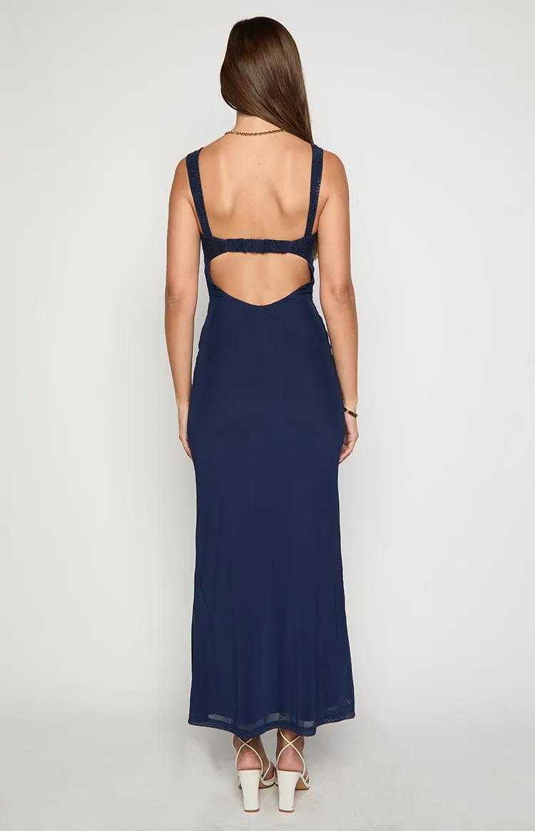 Mesh Maxi Dress