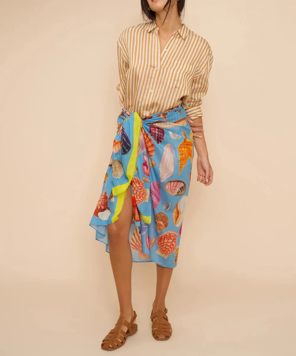 Daily Art Graphic Sea Treasures Wrap