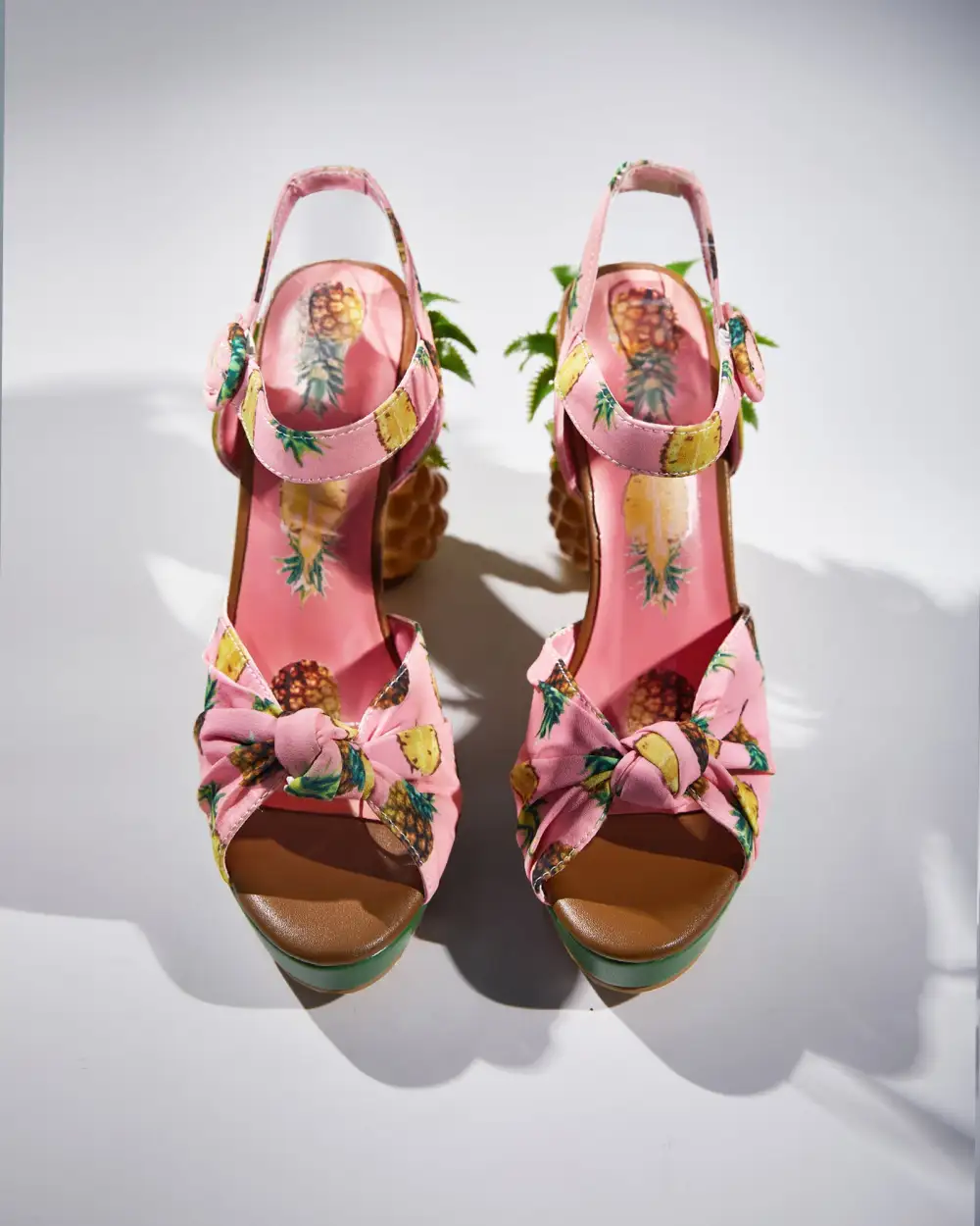 Pineapple Sandals in Pink
