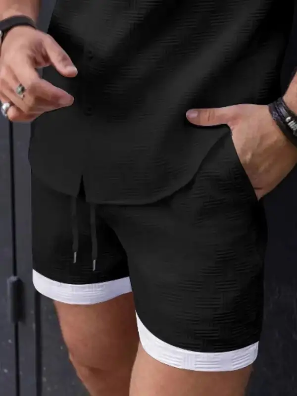 Modern Drawstring Casual Shorts