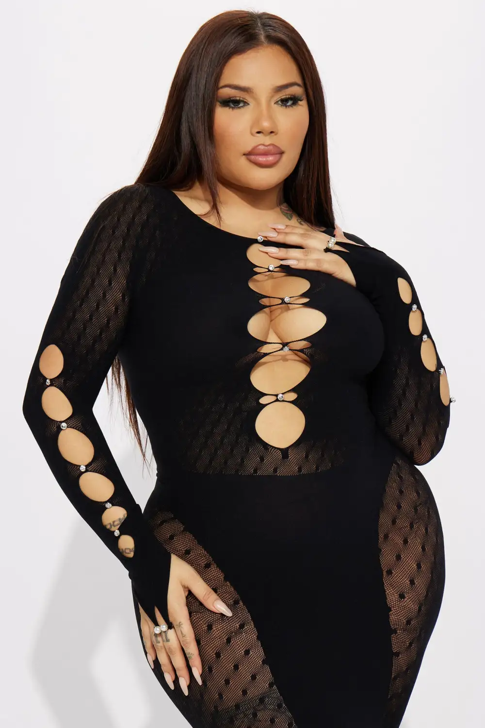 Teagan Mini Dress - Black
