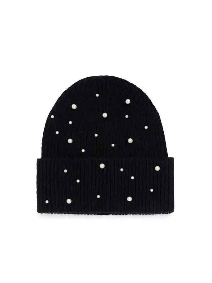 Ribbed Knit Beanie Hat