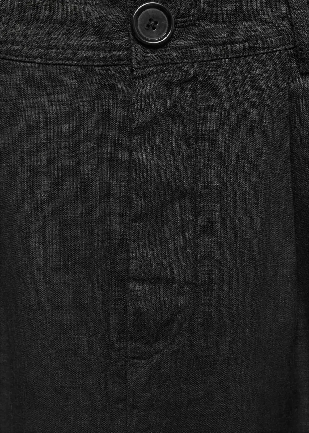 100% linen wideleg pants