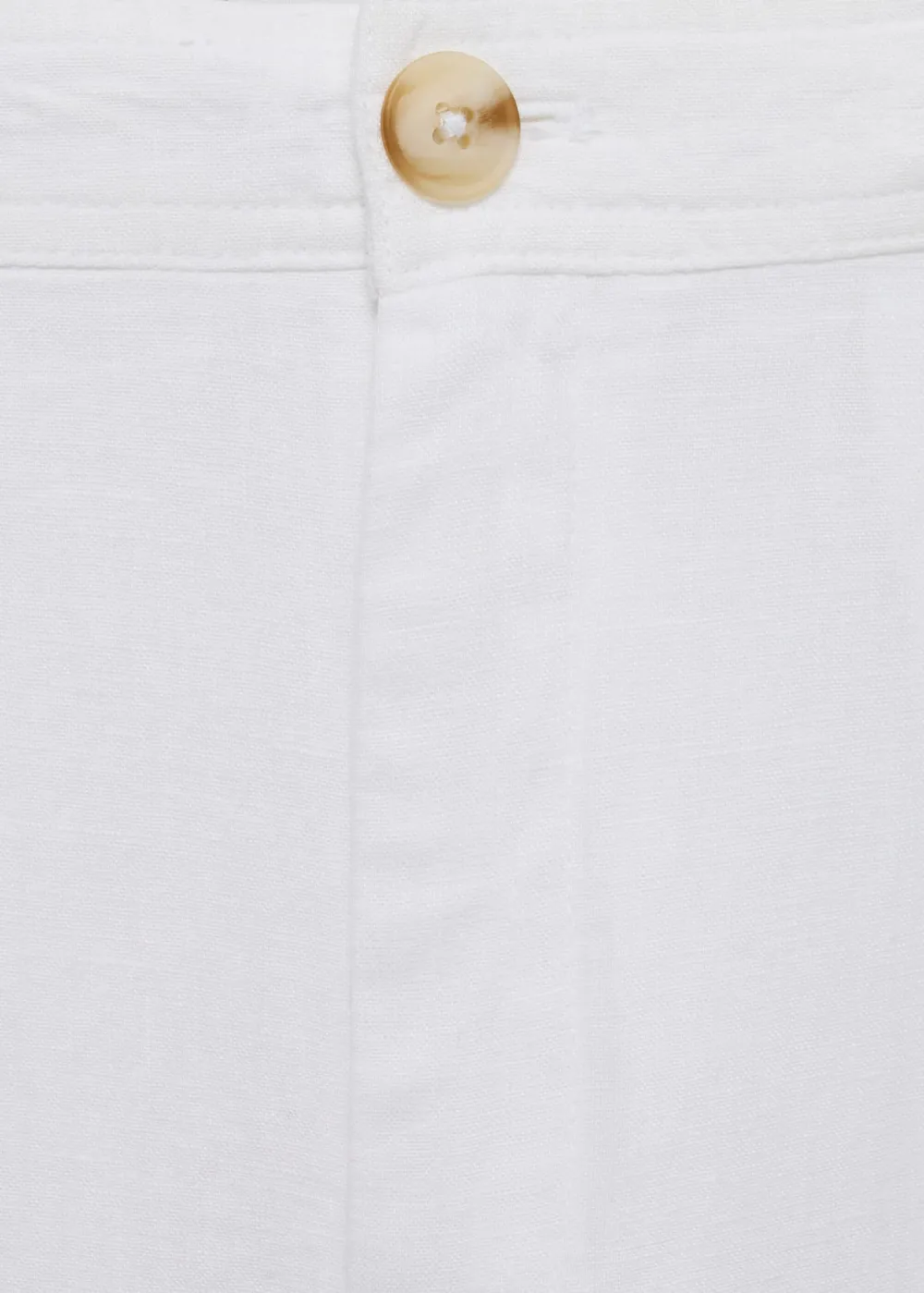 100% linen trousers with darts