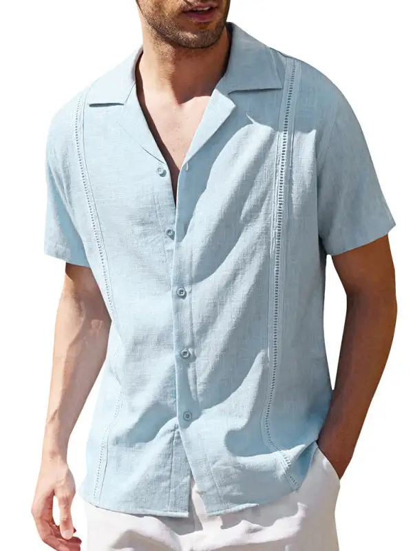 Relaxed Linen Blend Everyday Shirt