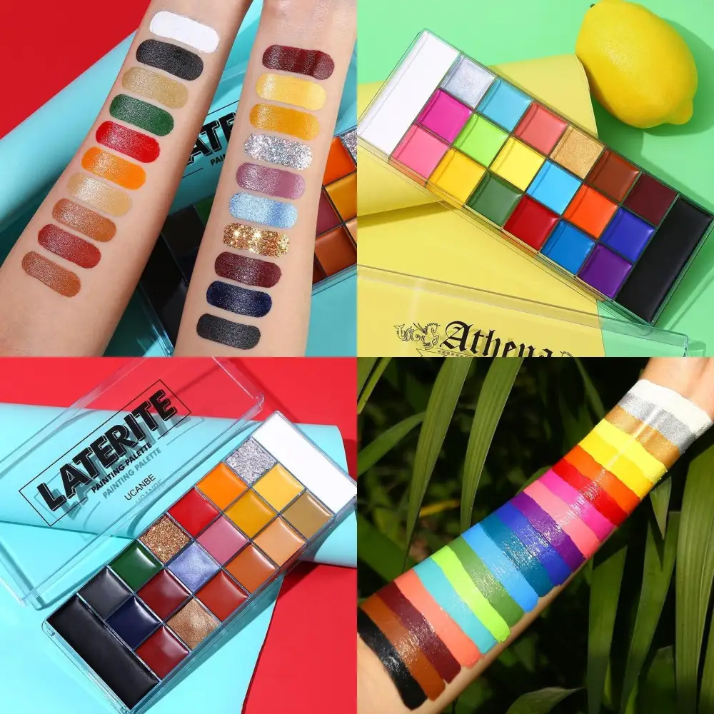 Halloween Early Sale🎨 20-Color Face & Body Oil Paint Palette