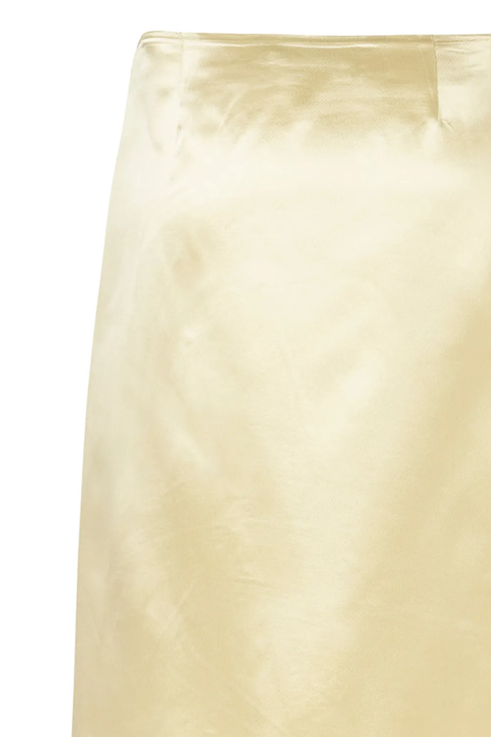 High Slit Skirt-Champagne