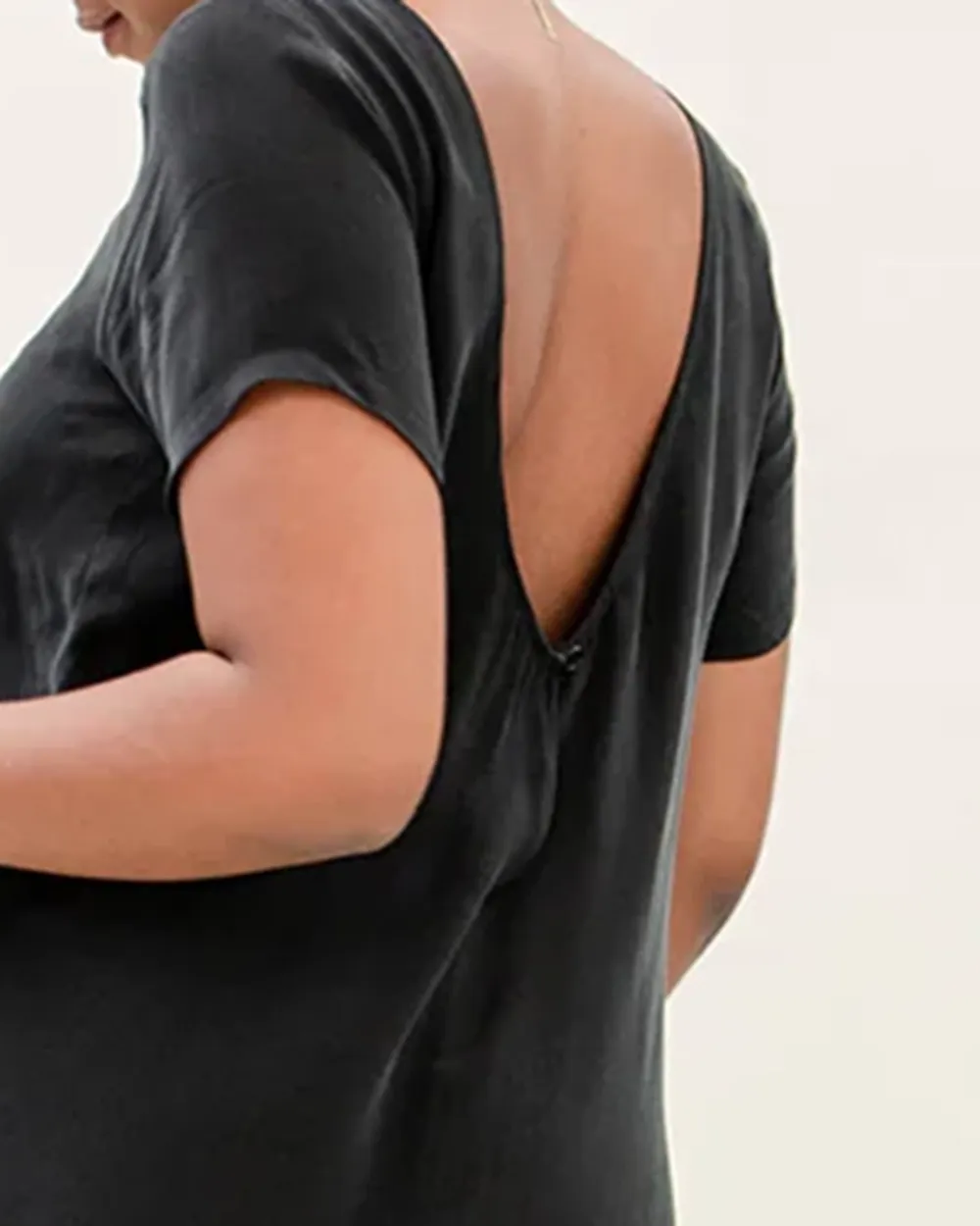 BLACK CUPRO JUMPSUIT