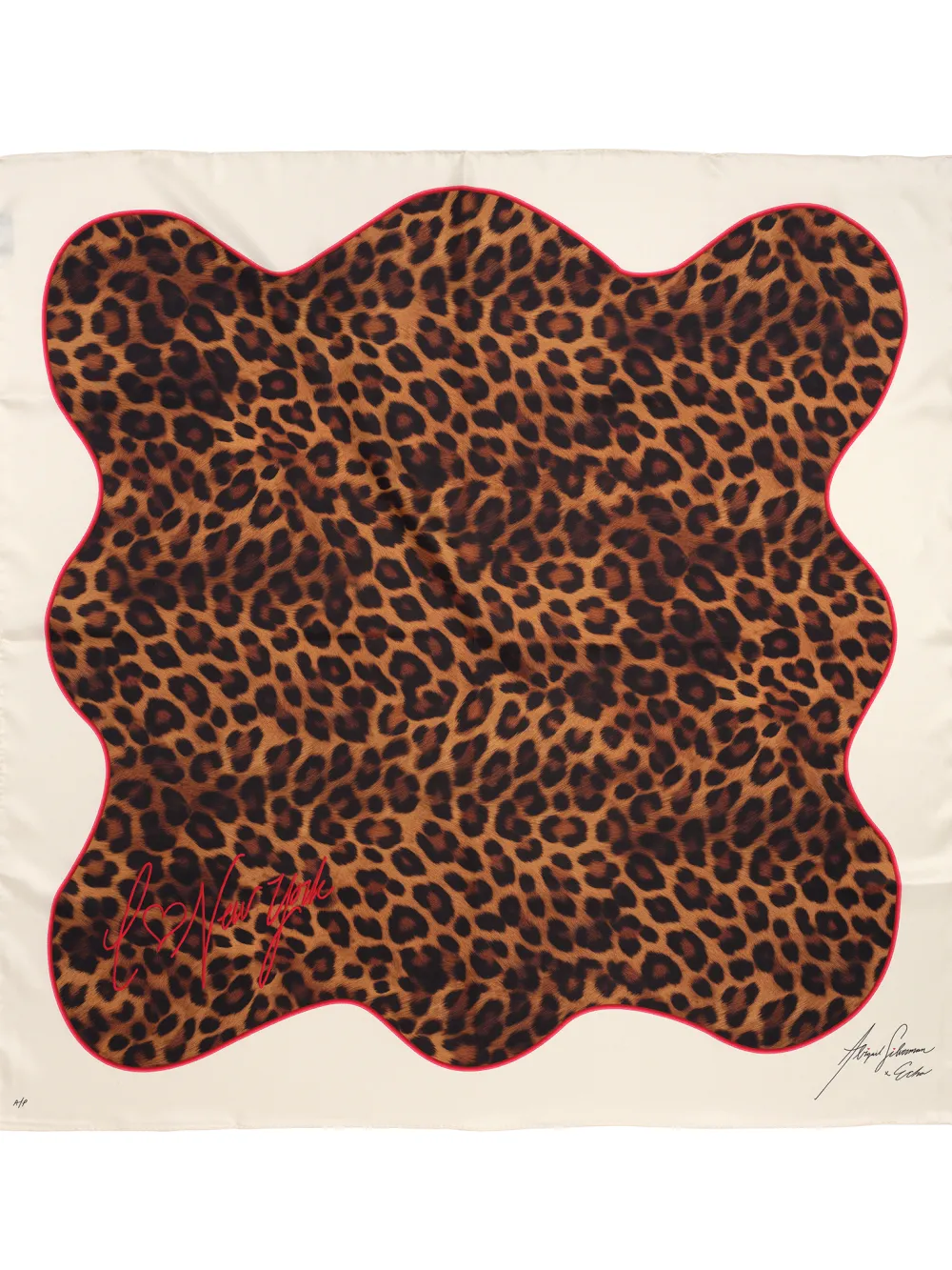 Casual Style Leopard Print Scarf