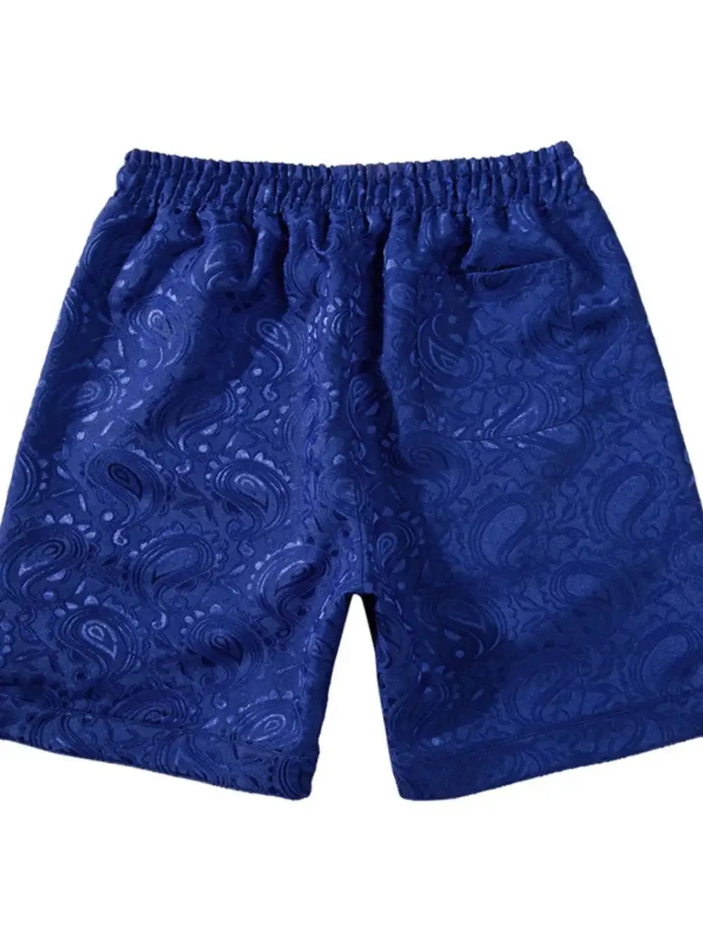 Modern Drawstring Cotton Blend Casual Shorts
