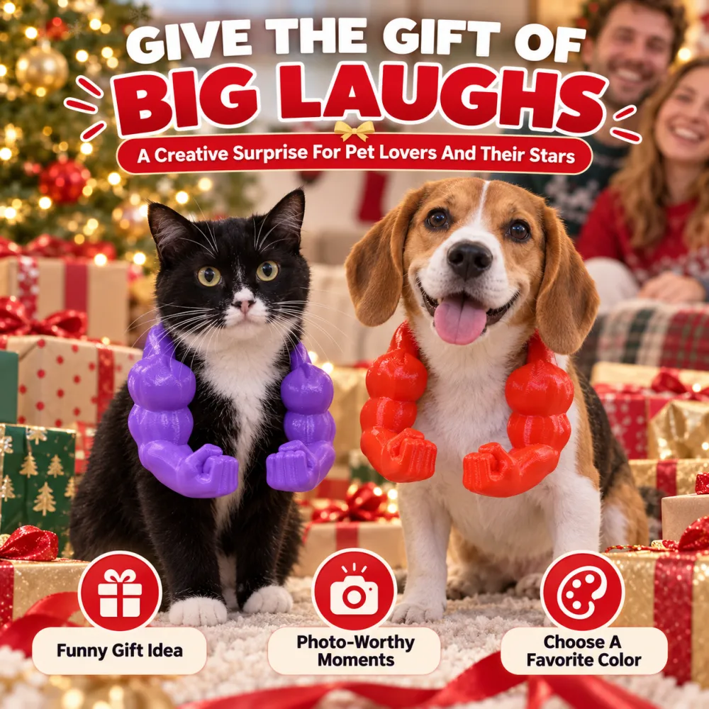 Pet Muscle Arms Gag Gift Creative