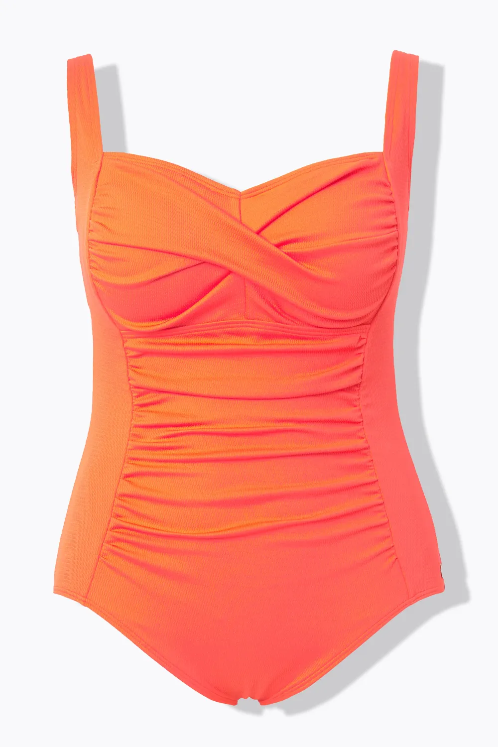Adjustable Shoulder Strap Solid Color Swimsuit