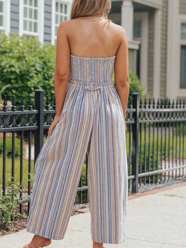 Sexy rompers with striped straps for women