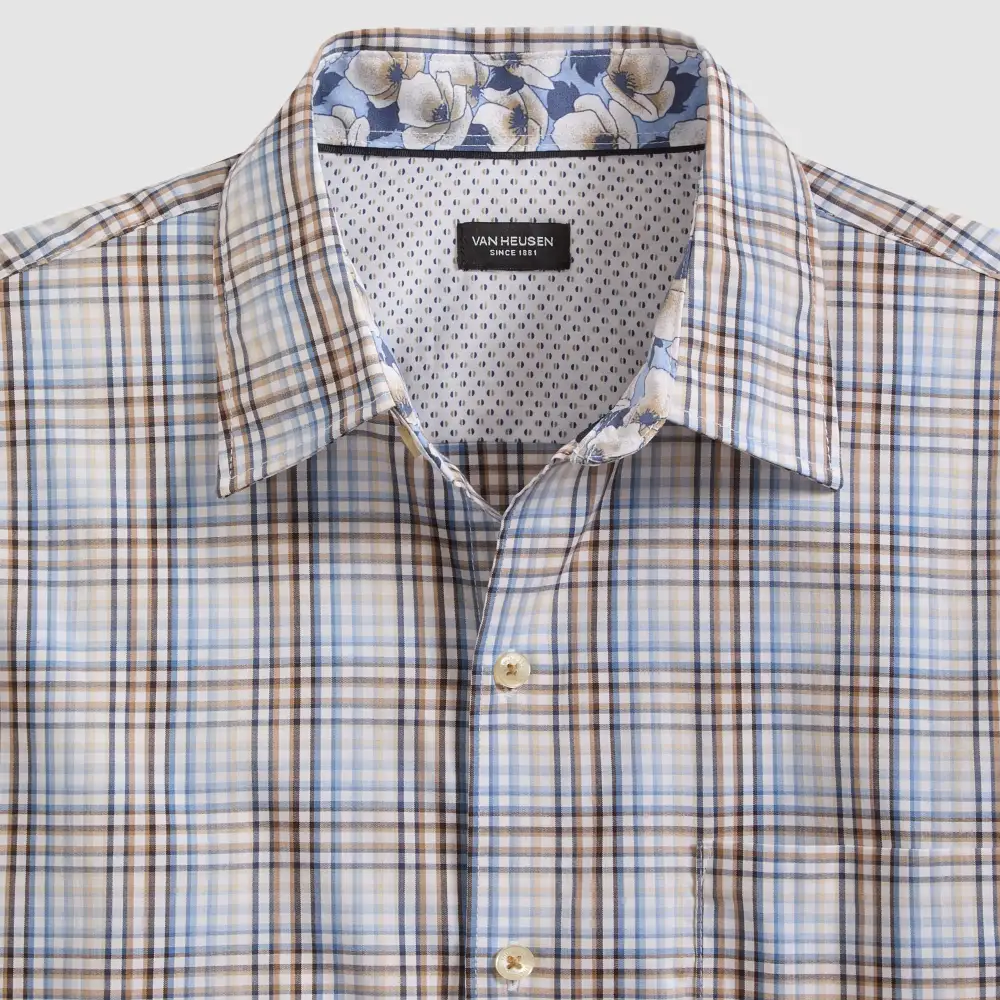 Classic Pattern Short Sleeve Shirt