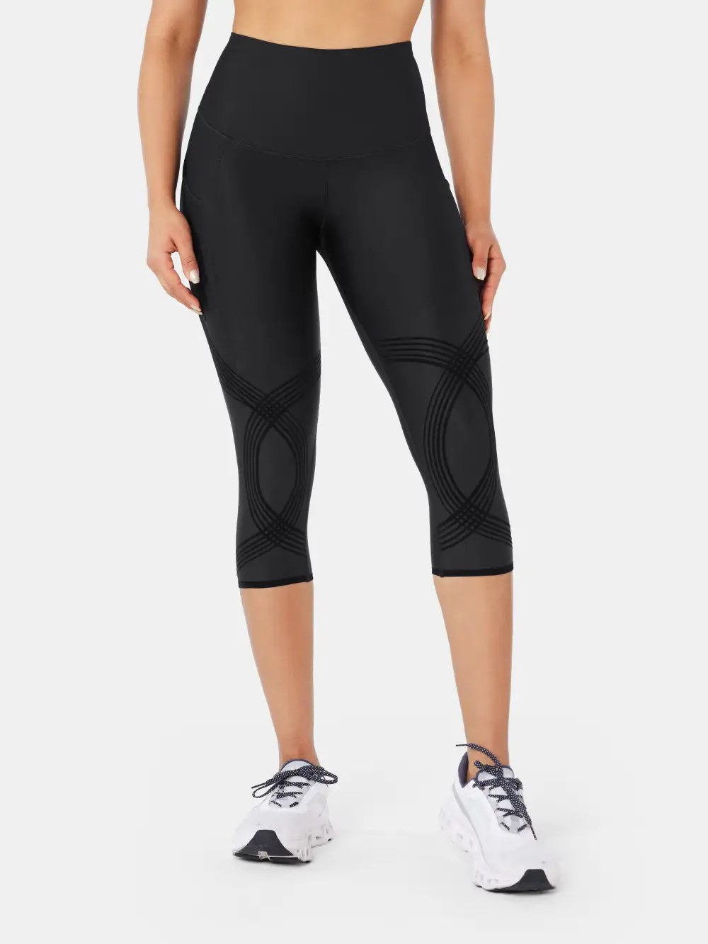 Body Sculpt Side Pocket Capri Leggings