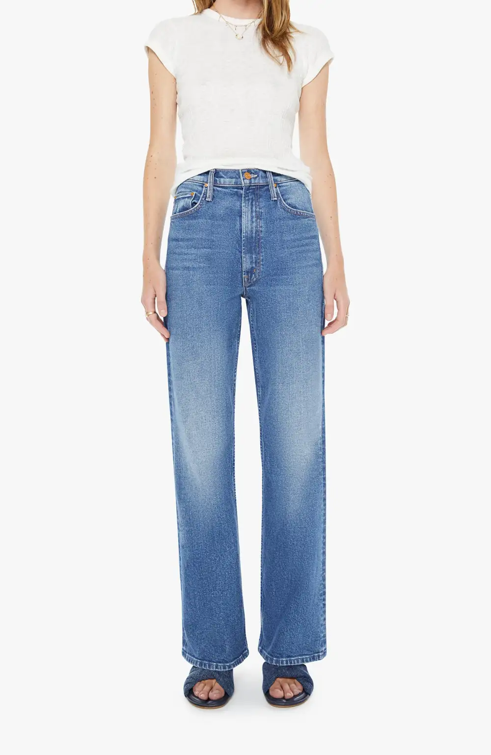 Straight Leg Slim Fit Jeans
